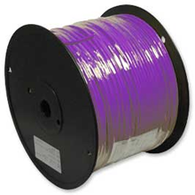 Category 6 PVC 4 Pair 24 Awg. Patch Cord Unshielded Stranded 1000 ft Roll- Violet / Purple