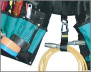 "Nylon Snap Hook Style CableCarrier 1"" X 6"""
