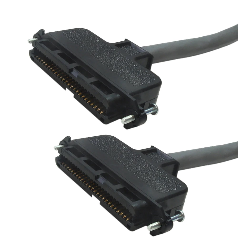 CAT.3 25 PAIR TELCO Cable 5' CENTRONICS 50 Female To Female- 180 Degrees
