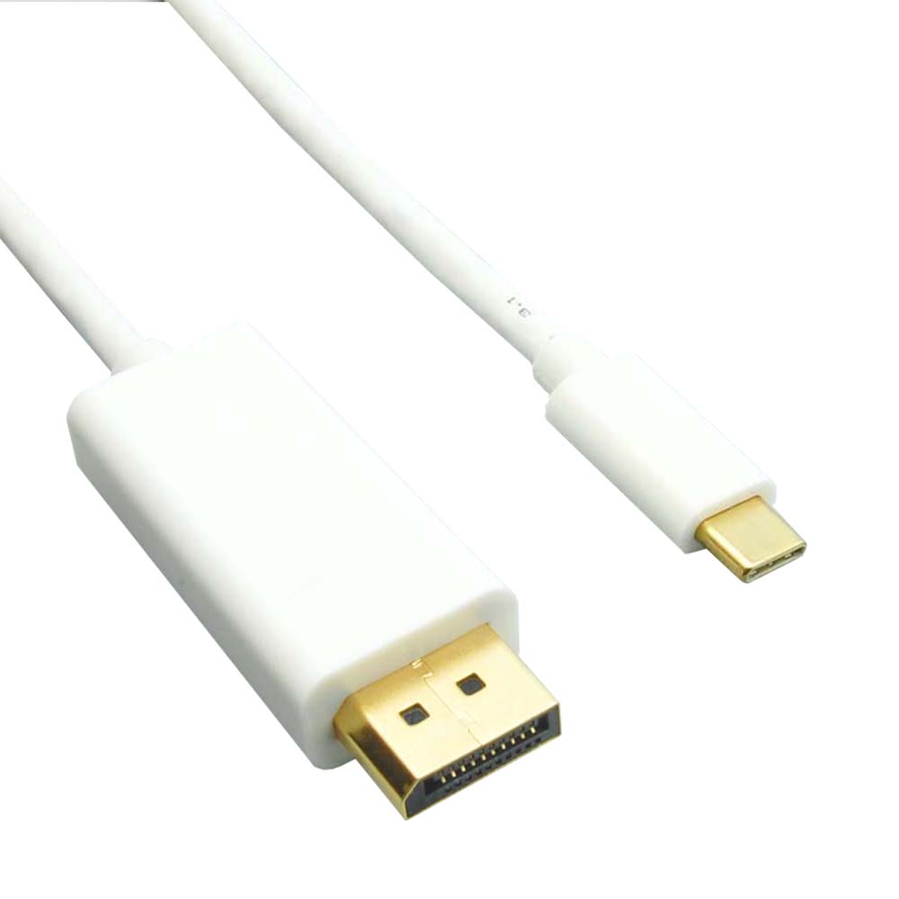 USB-C Male to Displayport Male 3 feet HDTV Cable