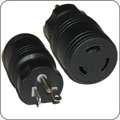 Plug Adapter NEMA 6-20 Plug to NEMA L6-20 Connector Block Adapter