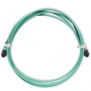 MPO 12 Connector OM3 Fiber Optic Cable- 15 Meter