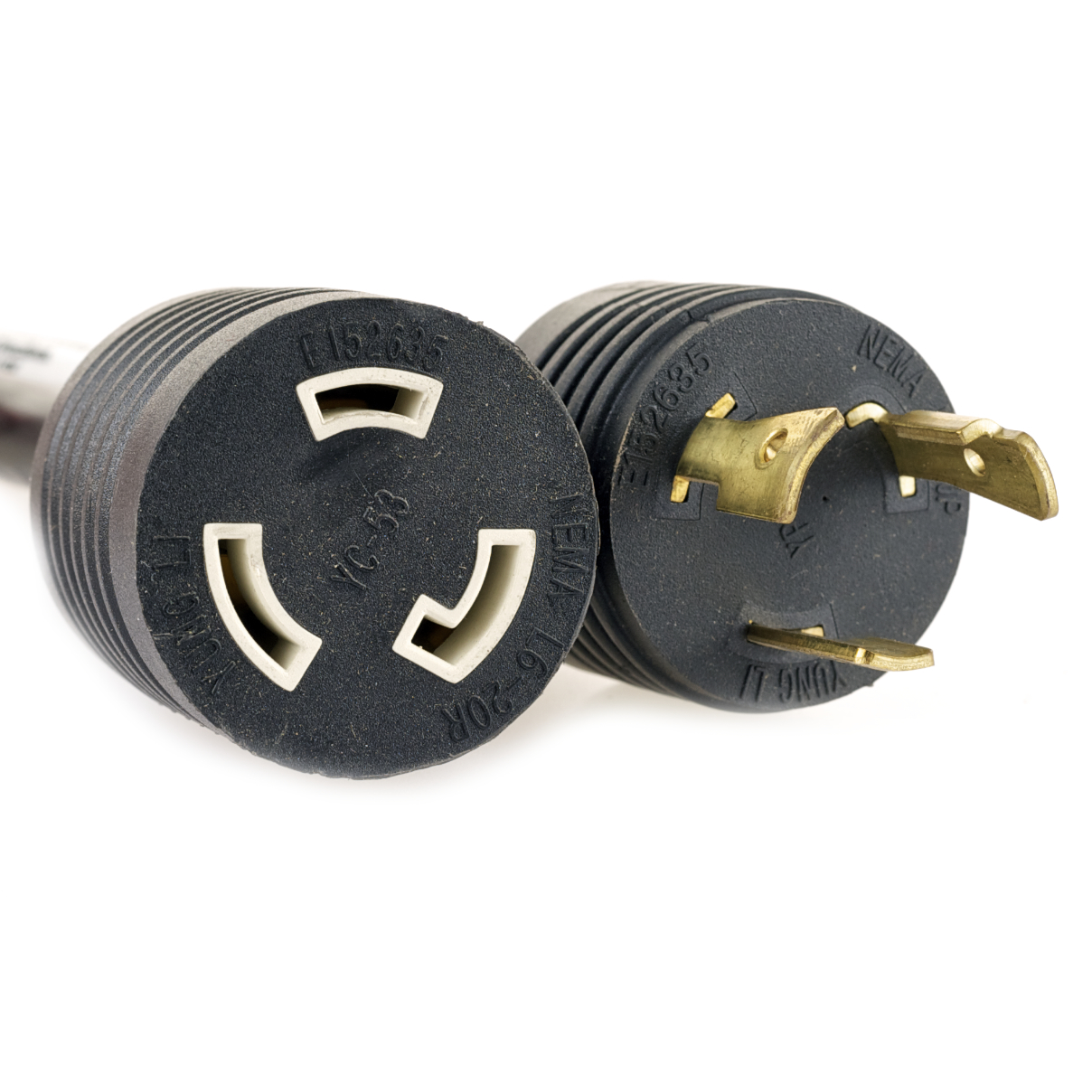 L6-20P to L6-20R Extension Cable- 10 Feet