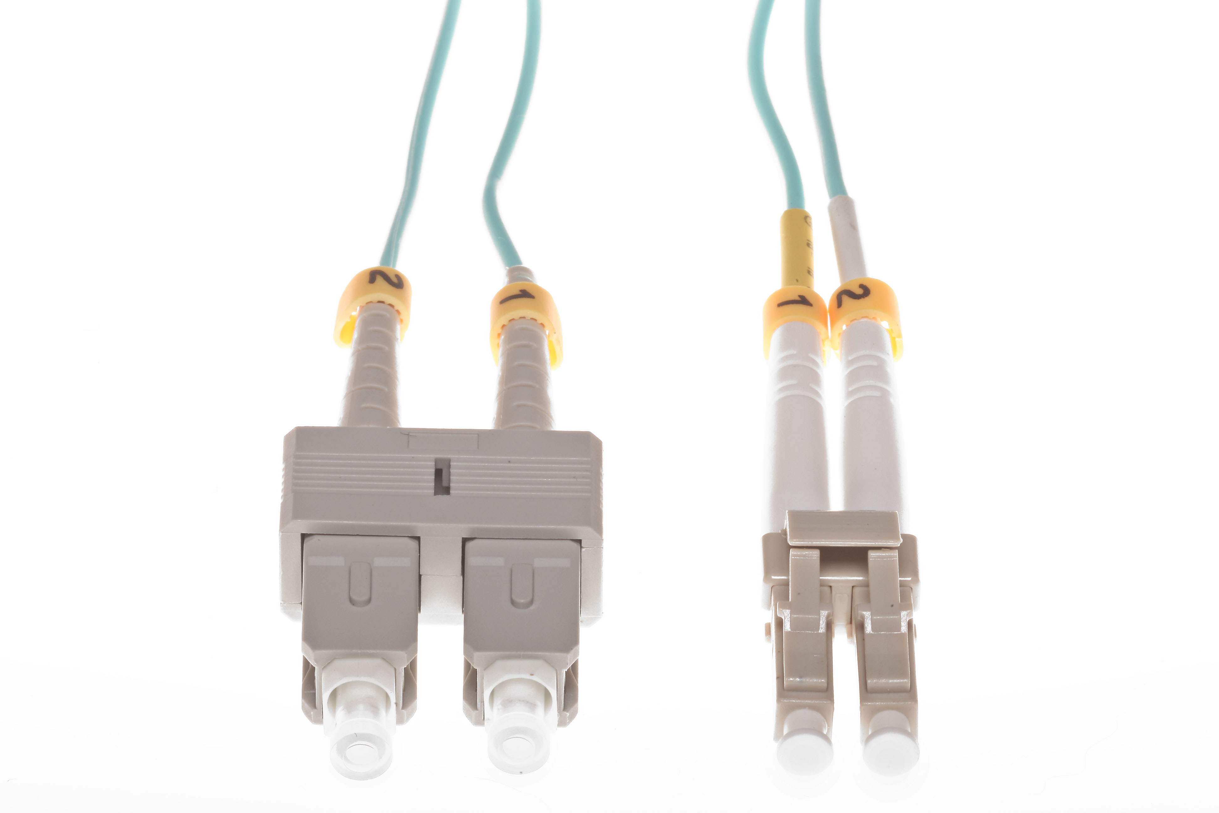 LC to SC 40GB OM4 Duplex Multimode Fiber Cables