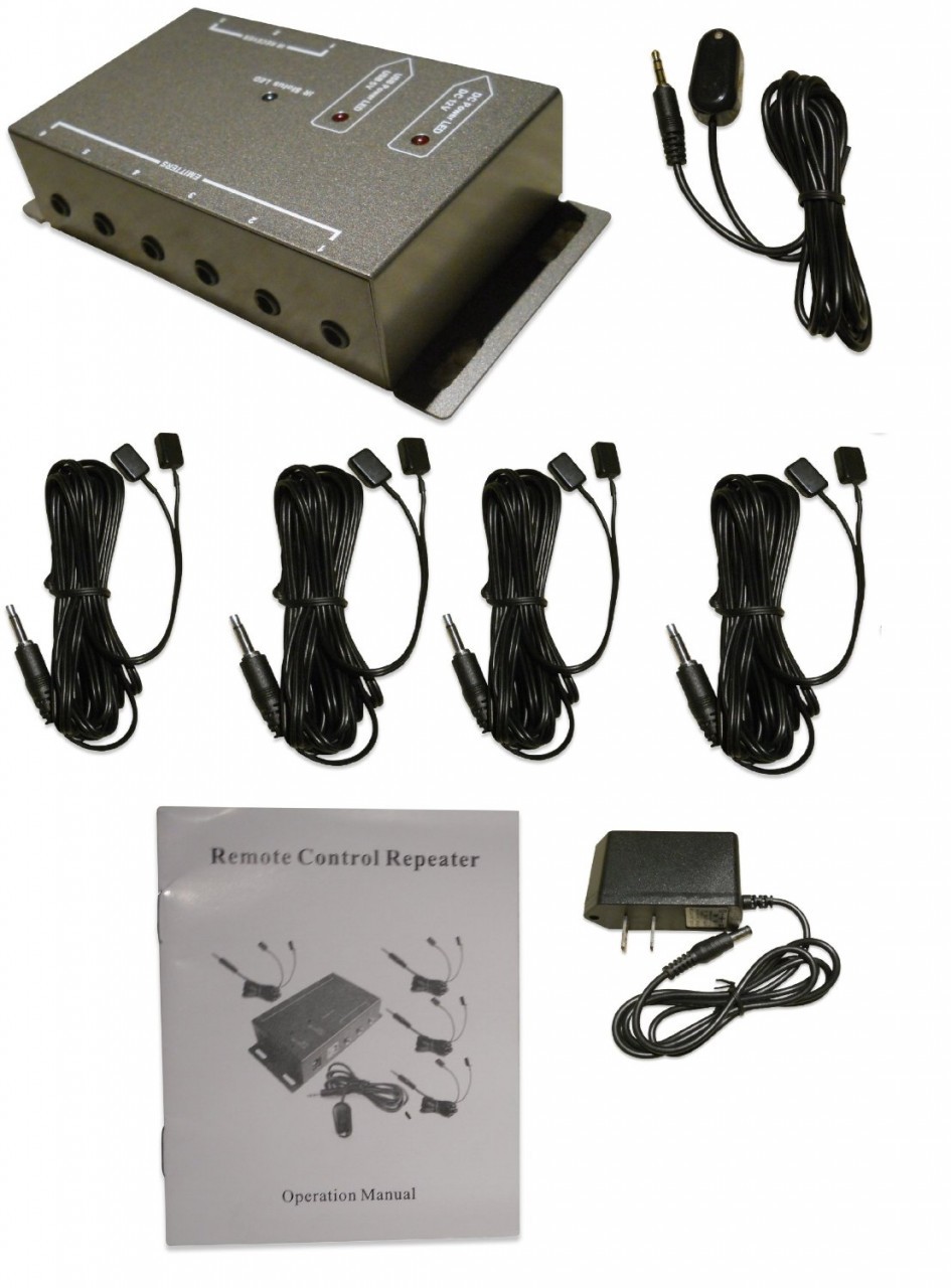 IR Repeater - Remote control extender Kit - Operate multiple devices!