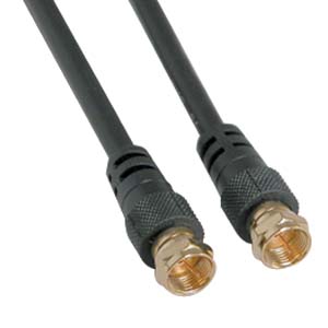 RG6 Coaxial Cable with F connectors- 25 Feet