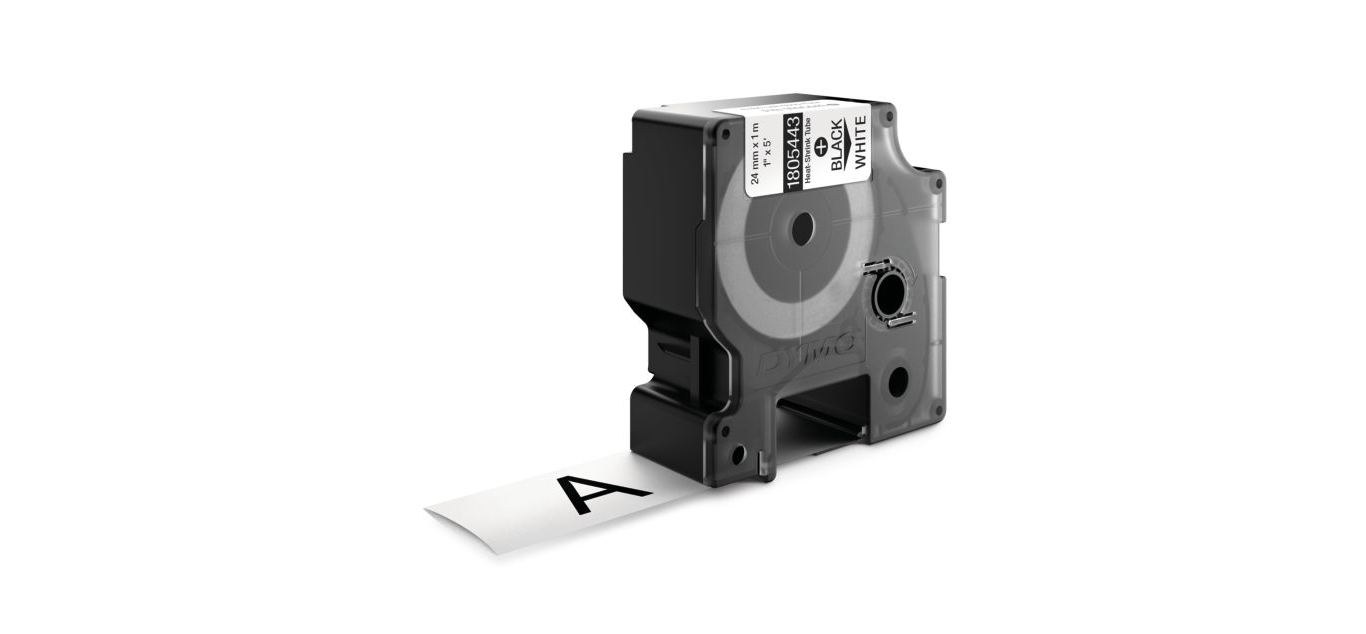 IND Heat-Shrink Tube 1 Black on White