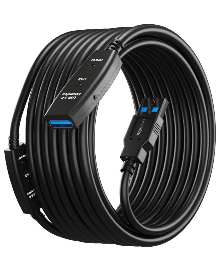 USB 3.0 Active Repeater Cable - 33 ft