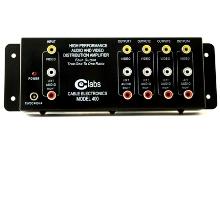 1 x 4 Composite A/V Distribution Amplifier
