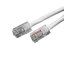 6Ft White Cat5e Network Patch Cable 350MHz RJ45