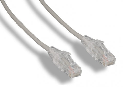 1.5Ft Gray Cat6 Slim Jacket 28awg Network Patch Cable 550MHz