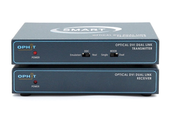 OPHIT DQSL DVI Dual Link Fiber Optic 2ch Extender