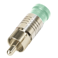 "WeatherProof RCA Male for RG-59