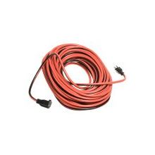 Orange 25 ft Indoor/Outdoor Extension Cable 16 AWG 3 conductor