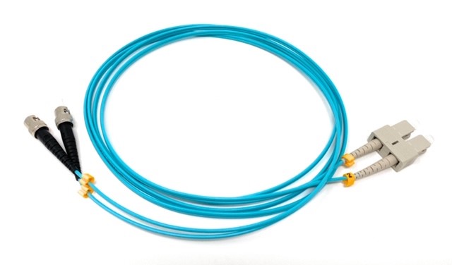 2m 10Gb SC/ST Duplex 50/125 MultiMode Fiber Patch Cable