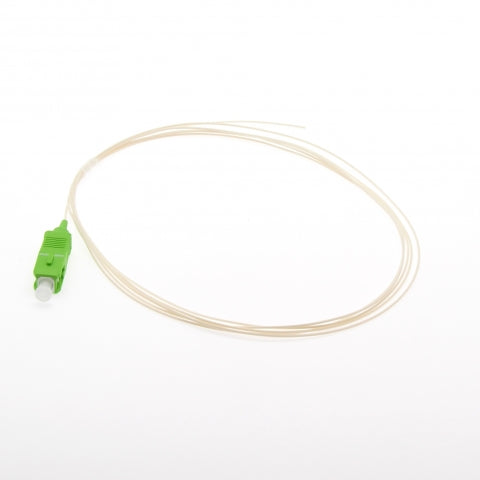 2m SC/APC Simplex Singlemode White Pigtail
