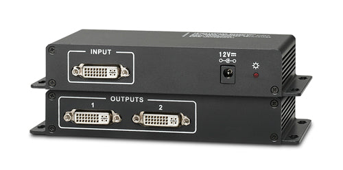 DVI 1x2 Splitter with Full HD 1080p and HDCP Management