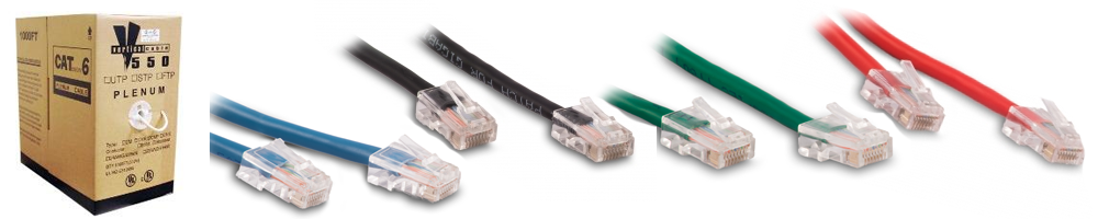 Cat6 Plenum Cable in Bulk