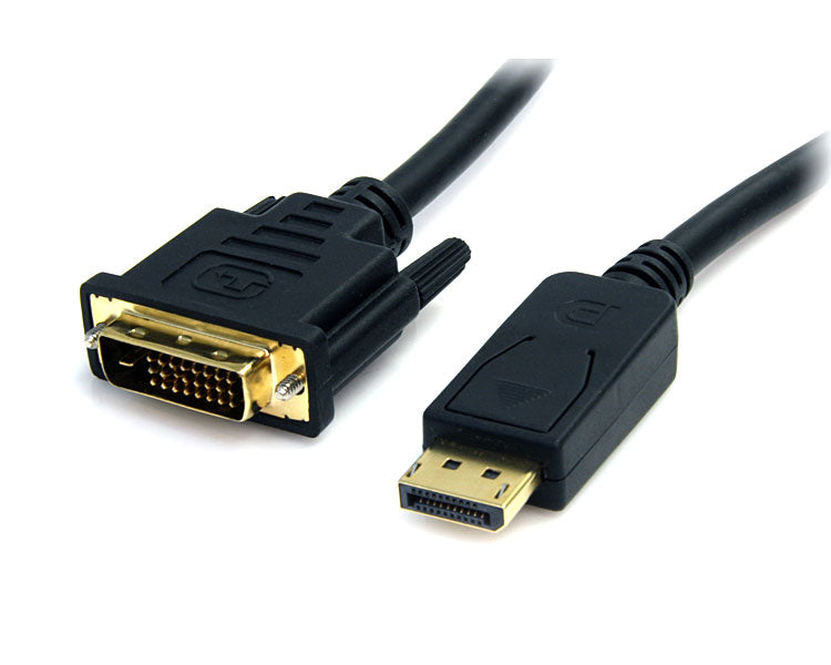 Displayport to DVI 6 ft Cable-Male to Male