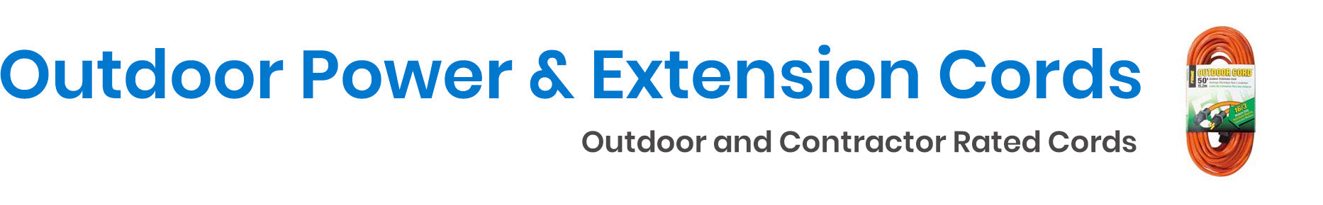 Outdoor Power Cords