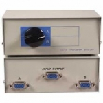 DB15HD VGA 2Way Manual Switch Box