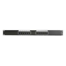 Category 6 - 1U 12 port 110 19" Rack Mount Patch Panel