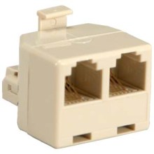 RJ11 T Adapter 6P4C