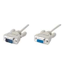 6FT DB9 M/F Null Modem Cable
