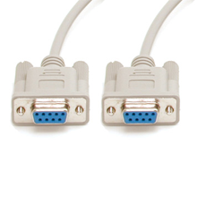 6FT DB9 F/F Null Modem Cable