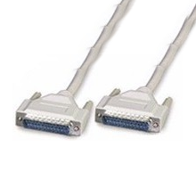 6FT DB25 Male to Male Straight-Thru Cable