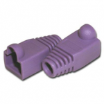 RJ45 Purple Strain Relief Boot-Bag of 100