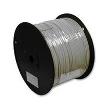 Category 5E PVC 4 Pair Shielded Solid Twisted Pair 1000 ft Roll- Choose Color