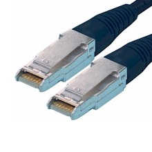 HSSDC2 to HSSDC2 Copper Cables For Fibre Channel 3 Meter