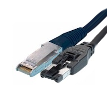 HSSDC2 to HSSDC Fibre Channel Patch Cable 3 Meter