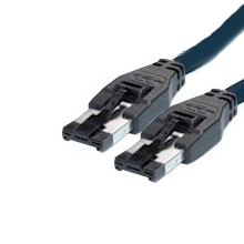HSSDC to HSSDC Fibre Channel Cable 3 Meter 28awg