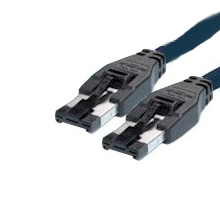 HSSDC to HSSDC Fibre Channel Cable 5 Meter 28awg