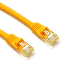 14ft Cat6 Ethernet Patch Cable - Orange Color - Snagless Boot
