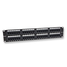 Category 6 2U 48 port 110 19" Rack Mount Patch Panel