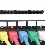 24 Port Cat6 110 Patch Panel RackMount w/LED Indicator
