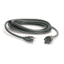 Power Extension Cable 15 ft- 15 amp- Black