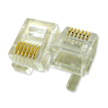 DEC MMJ 6P6C RJ12 modular plug parts