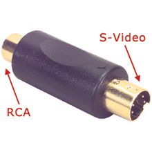 RCA Jack to S-Video Plug