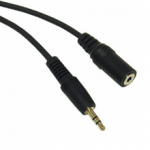 25ft 3.5mm Stereo Audio Extension Cable M/F