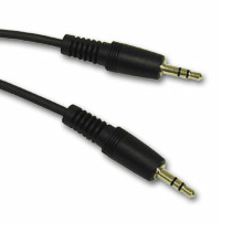 Audio Cables 3.5mm Stereo Mini Jack Male to Male 3'