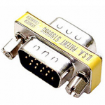 VGA THD15 M/M Slimline GEnder Changer