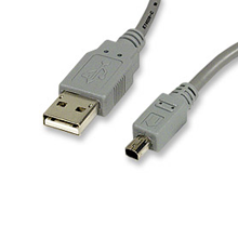 6FT USB 2.0 A to Mini-B 4-Pin Cable