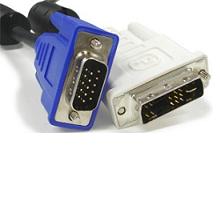 6FT DVI-A Male to HD15 Male Analog Video Cable