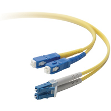LC-SC Single-Mode Duplex 9/125 Custom Fiber Patch Cable