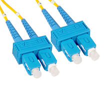 SC-SC Single-Mode Duplex 9/125 Custom Fiber Patch Cable