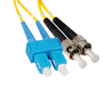 5m SC/ST Single-Mode Duplex 9/125 Fiber Patch Cable